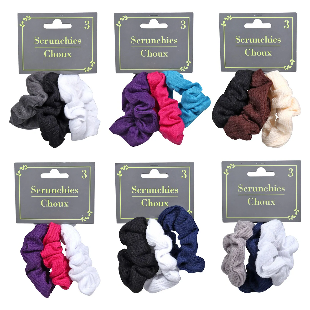 Hair Twisters Clasp-Free Scrunchies