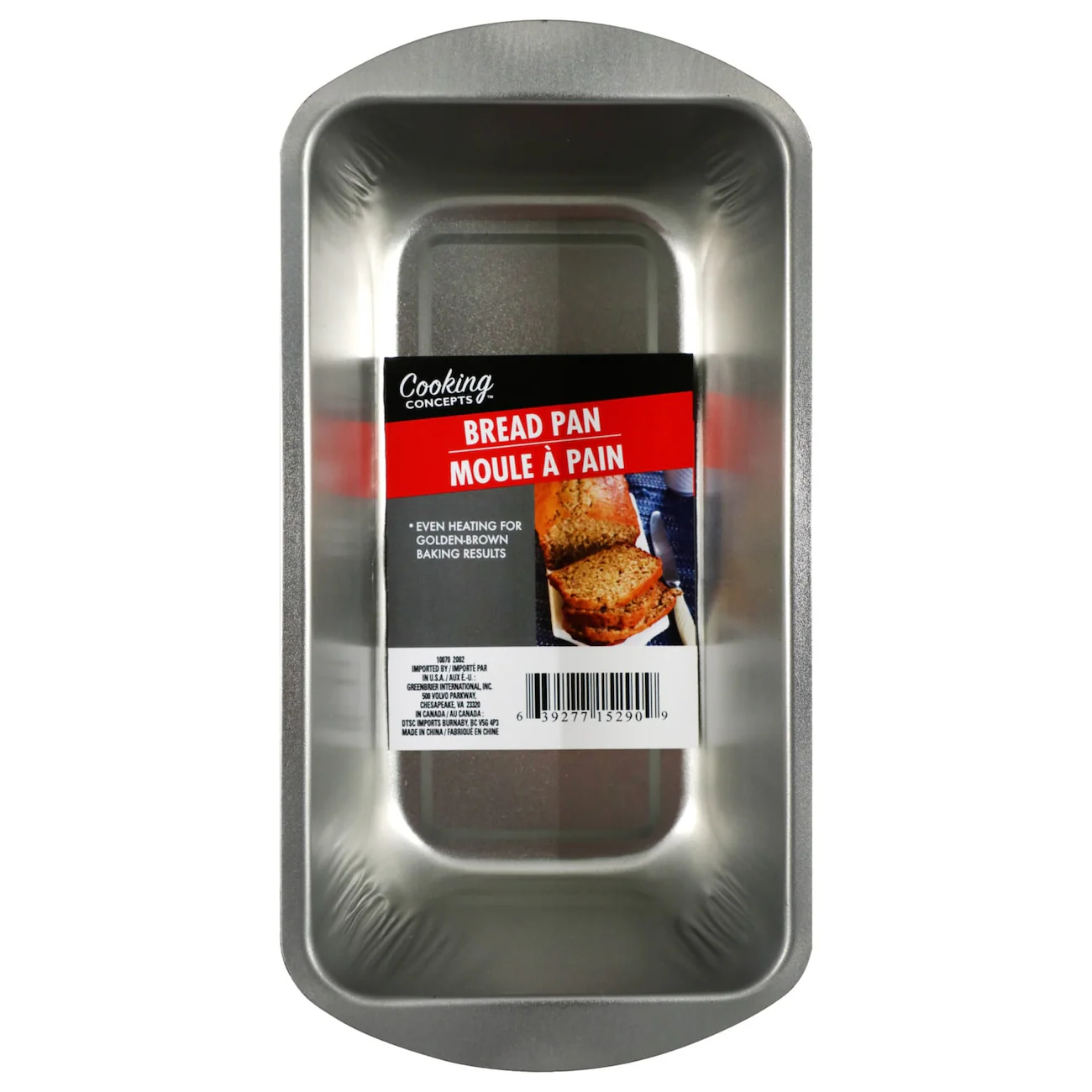 Cooking Concepts Loaf Pans, 8.5x4.5x2.5 i