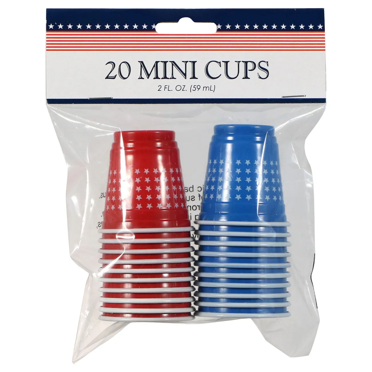 Mini Star Cups, 20-ct. Packs