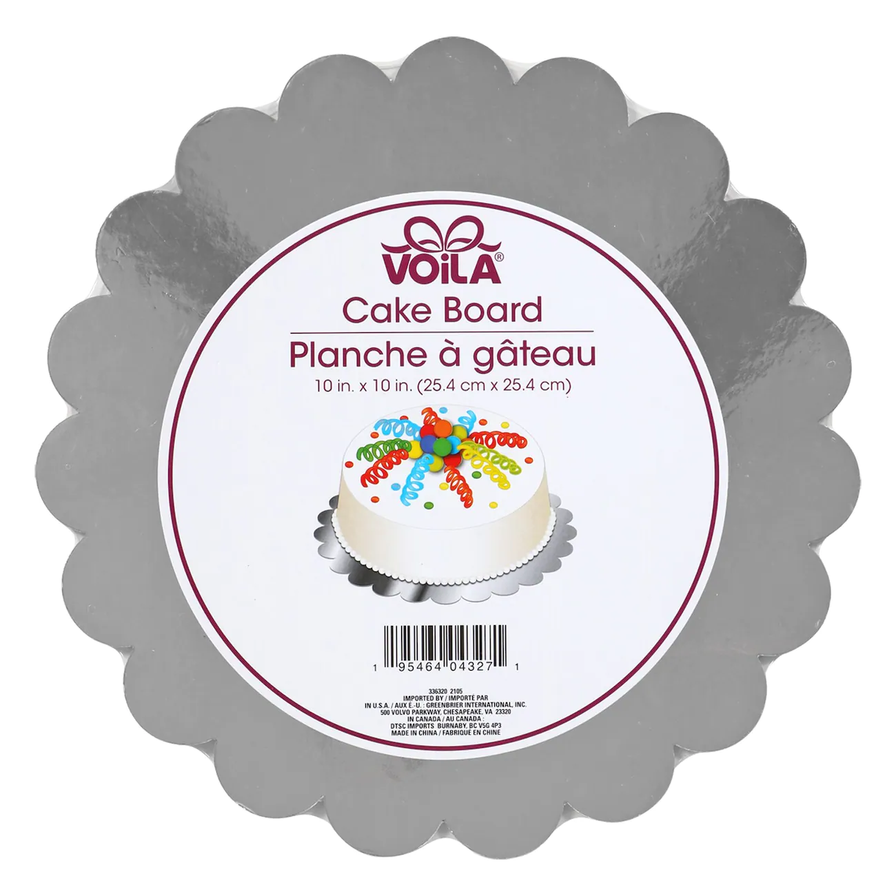 Round Cake Boards, 10 in.