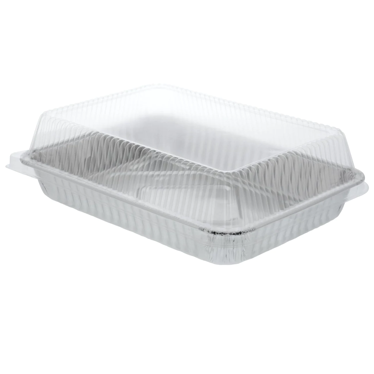 Foil Utility Pans with Plastic Lids