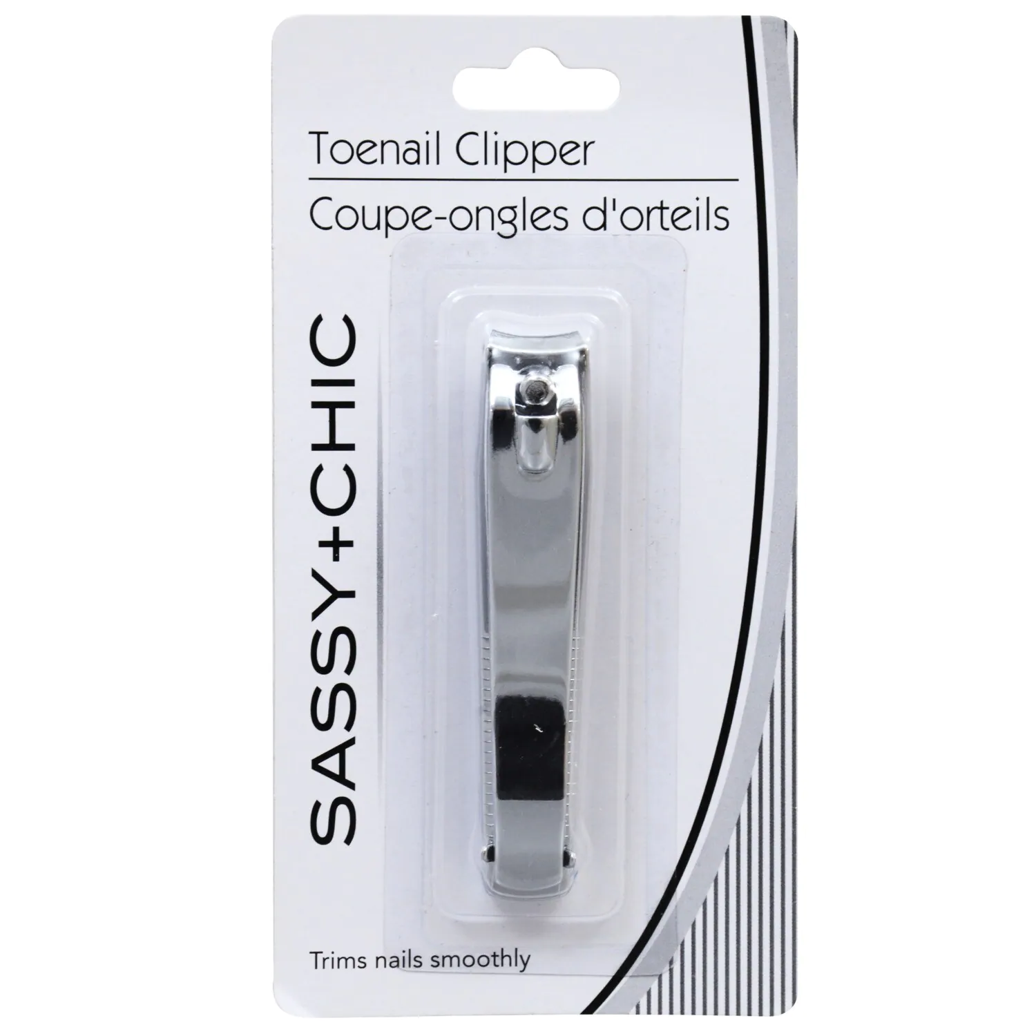 Sassy+Chic Metal Toenail Clippers