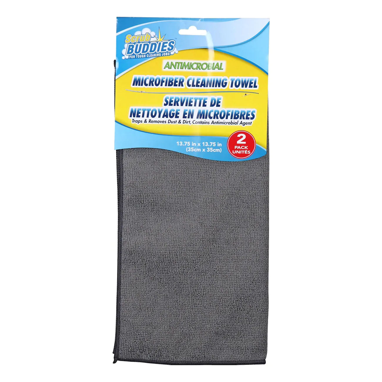 Antimicrobial Microfiber Cleaning Towels