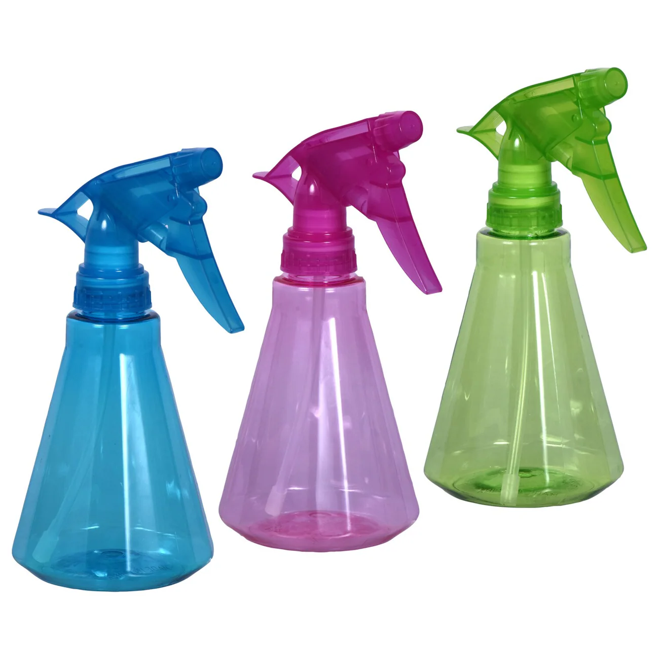 Colorful Plastic Spray Bottles, 10 oz