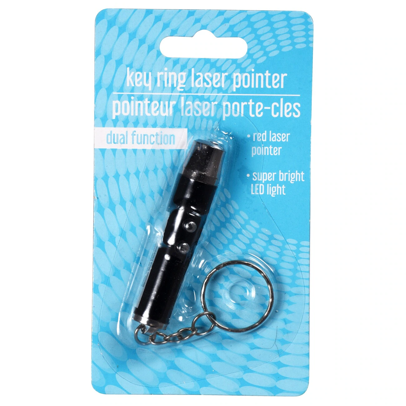 2-in-1 LED Laser Pointer Key Chains