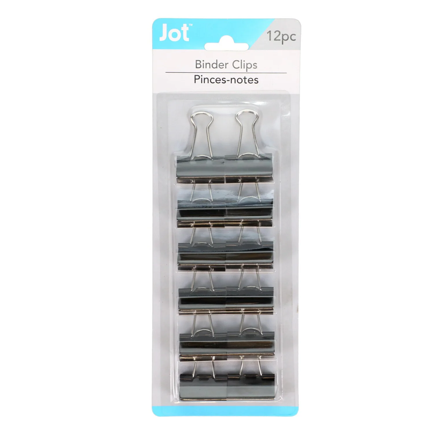 Jot Binder Clips, 12-ct