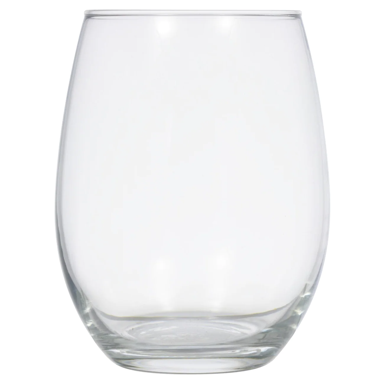 Simple Stemless Glass Wine Glasses, 20.5 oz