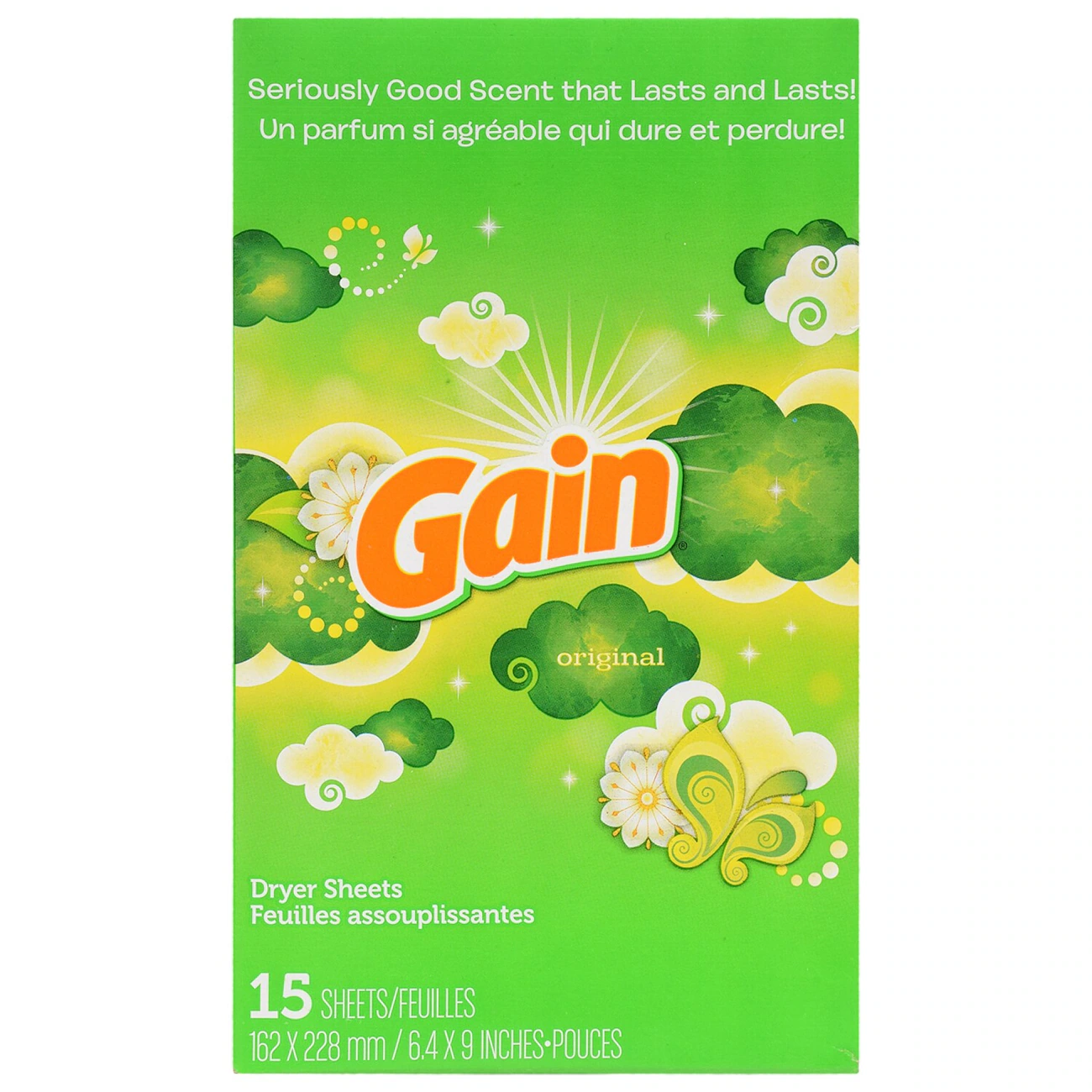 Gain Fabric Softener Dryer Sheets, 15-ct. Boxes