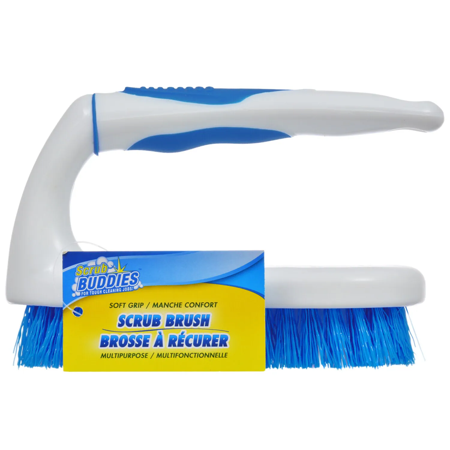 Scrub Buddies Scrub Brushes with Soft-Grip Handles