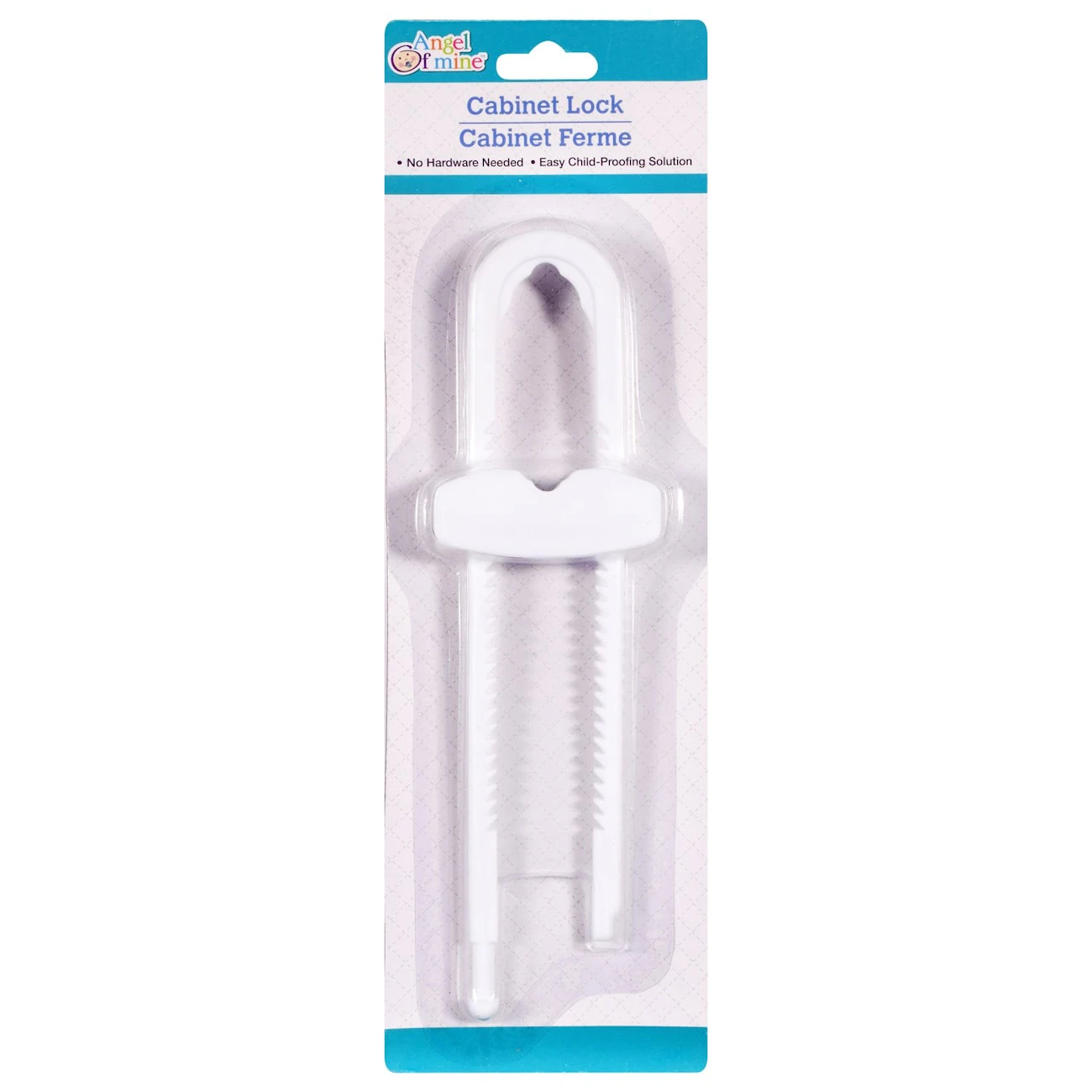 Angel of Mine White Plastic Cabinet Locks