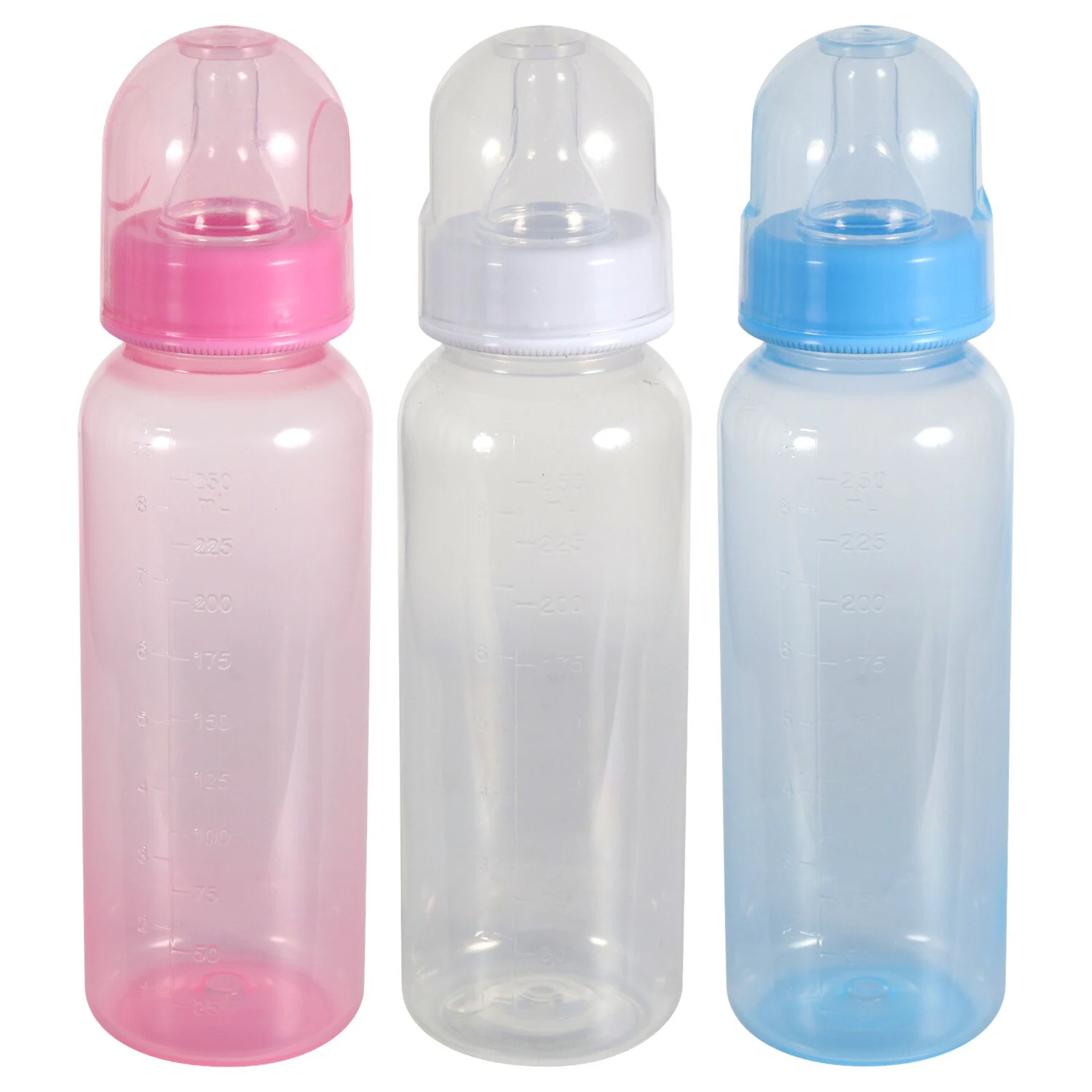 Angel of Mine Tinted Baby Bottles, 9 oz