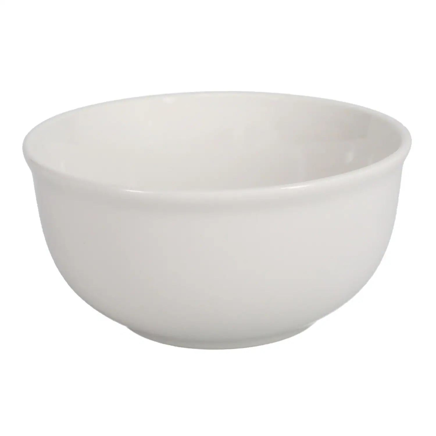 Glazed White Bowl, 6-in